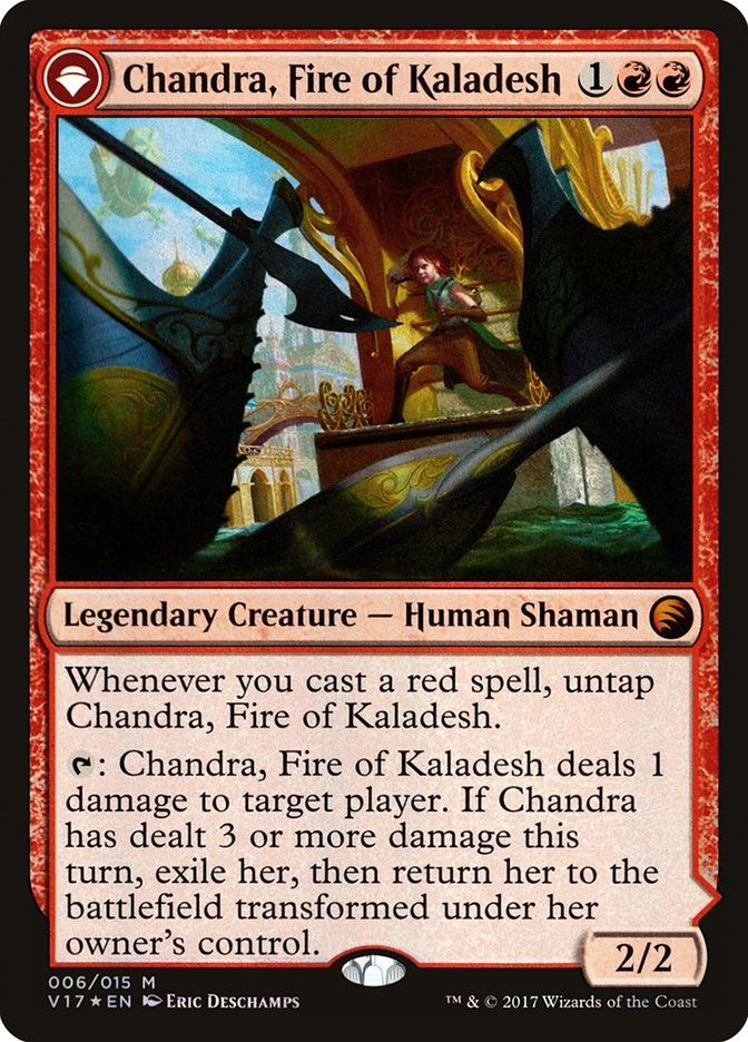 Chandra, Fire of Kaladesh // Chandra, Roaring Flame [From the Vault: Transform] | Gamer Loot