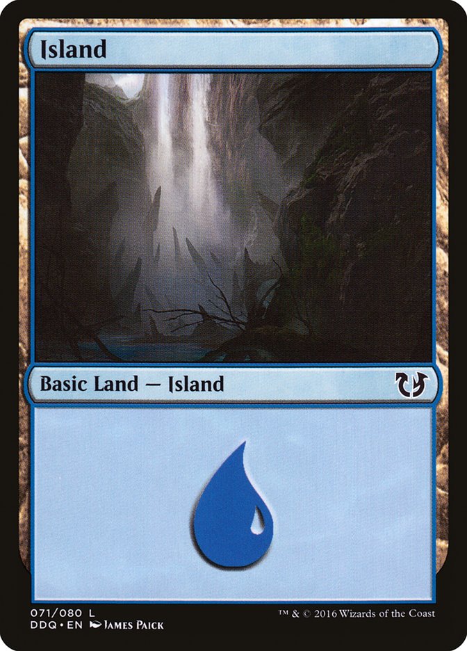 Island (71) [Duel Decks: Blessed vs. Cursed] | Gamer Loot