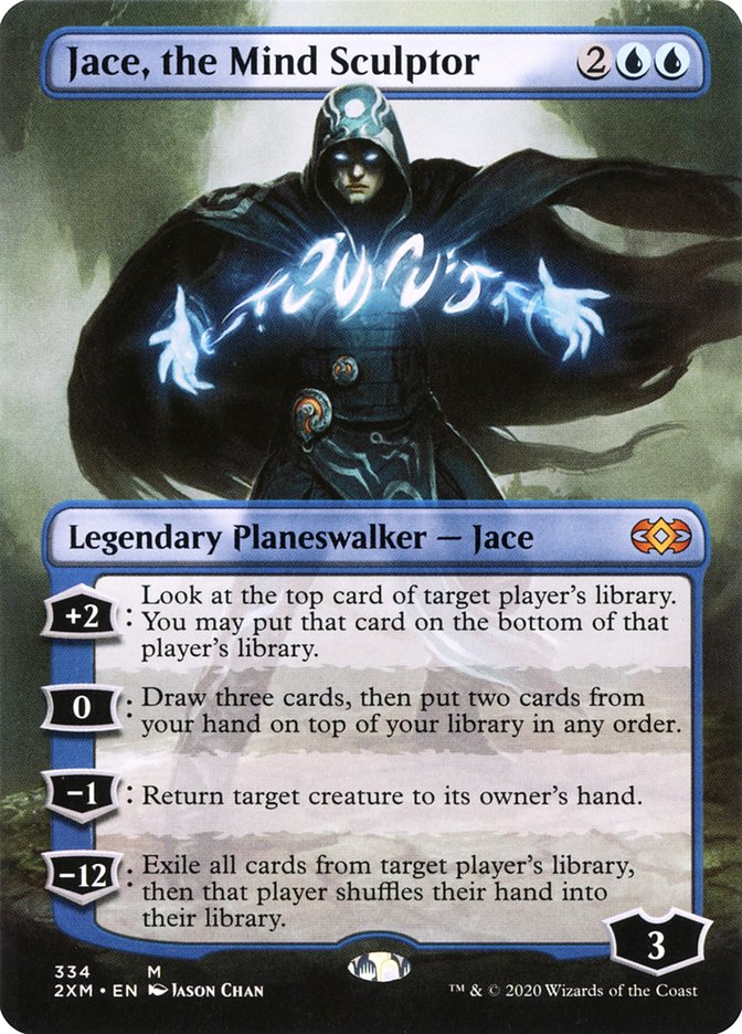 Jace, the Mind Sculptor (Toppers) [Double Masters Extended Art] | Gamer Loot