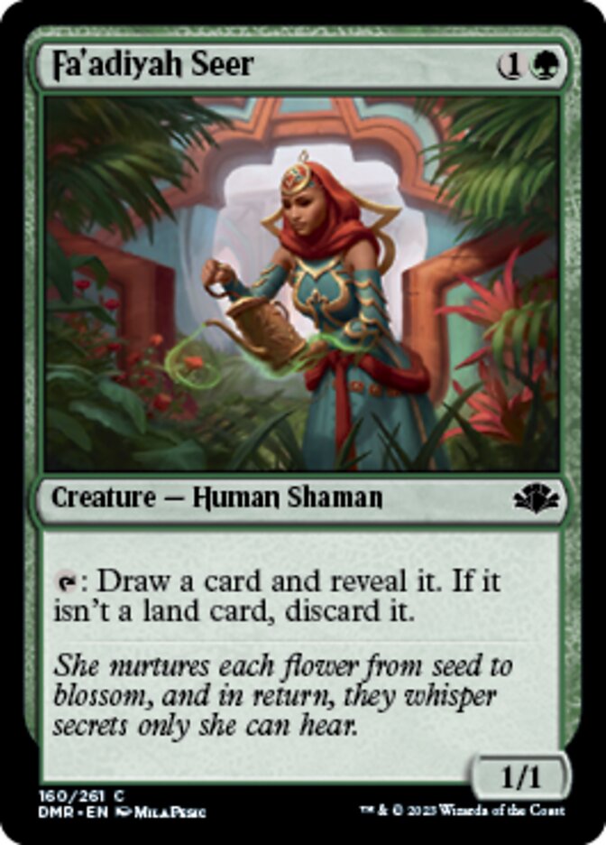 Fa'adiyah Seer [Dominaria Remastered] | Gamer Loot