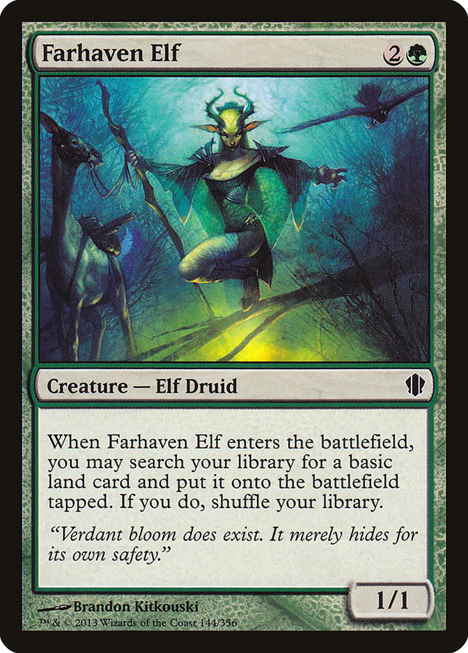 Farhaven Elf [Commander 2013] | Gamer Loot