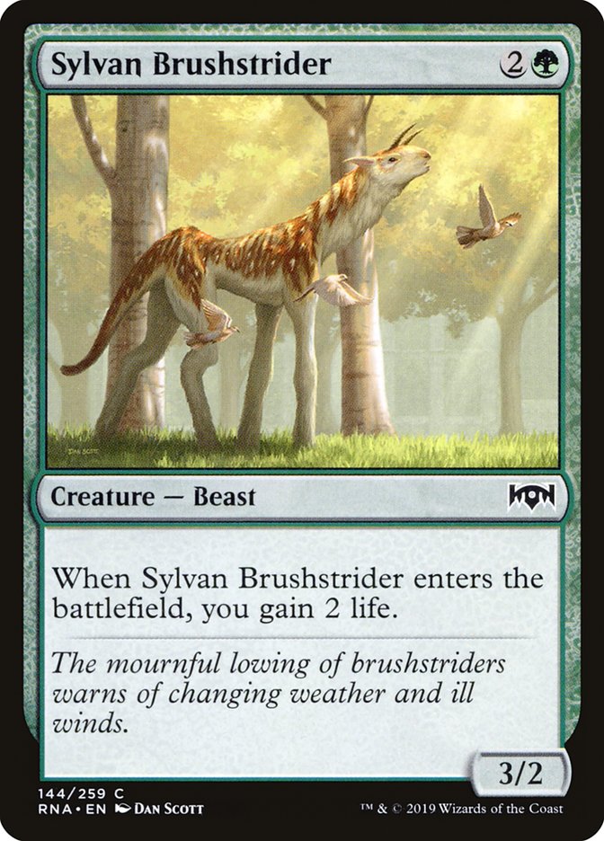 Sylvan Brushstrider [Ravnica Allegiance] | Gamer Loot