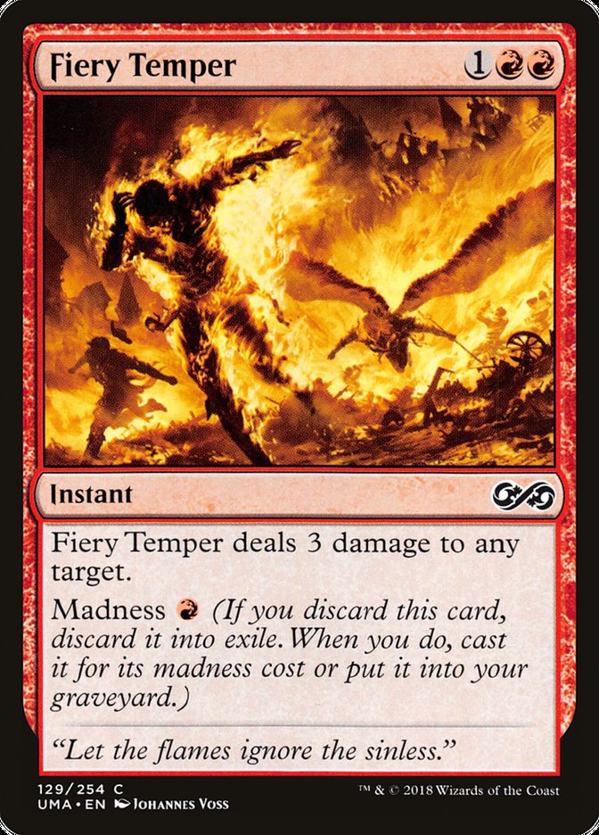 Fiery Temper [Ultimate Masters] | Gamer Loot