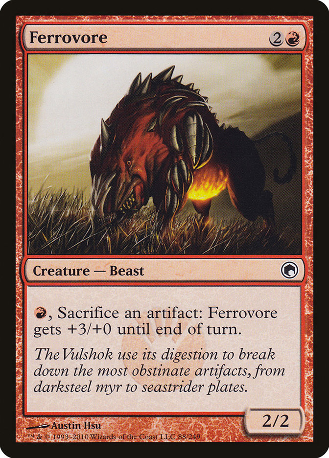 Ferrovore [Scars of Mirrodin] | Gamer Loot