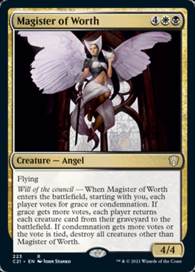 Magister of Worth [Commander 2021] | Gamer Loot