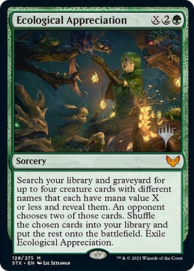 Ecological Appreciation (Promo Pack) [Strixhaven: School of Mages Promos] | Gamer Loot