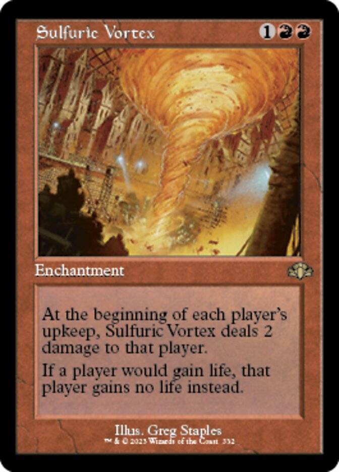 Sulfuric Vortex (Retro) [Dominaria Remastered] | Gamer Loot