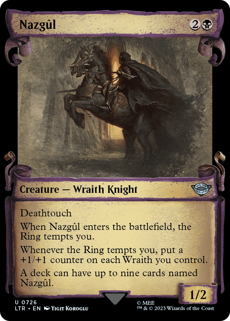 Nazgul (0726) [The Lord of the Rings: Tales of Middle-Earth Showcase Scrolls] | Gamer Loot