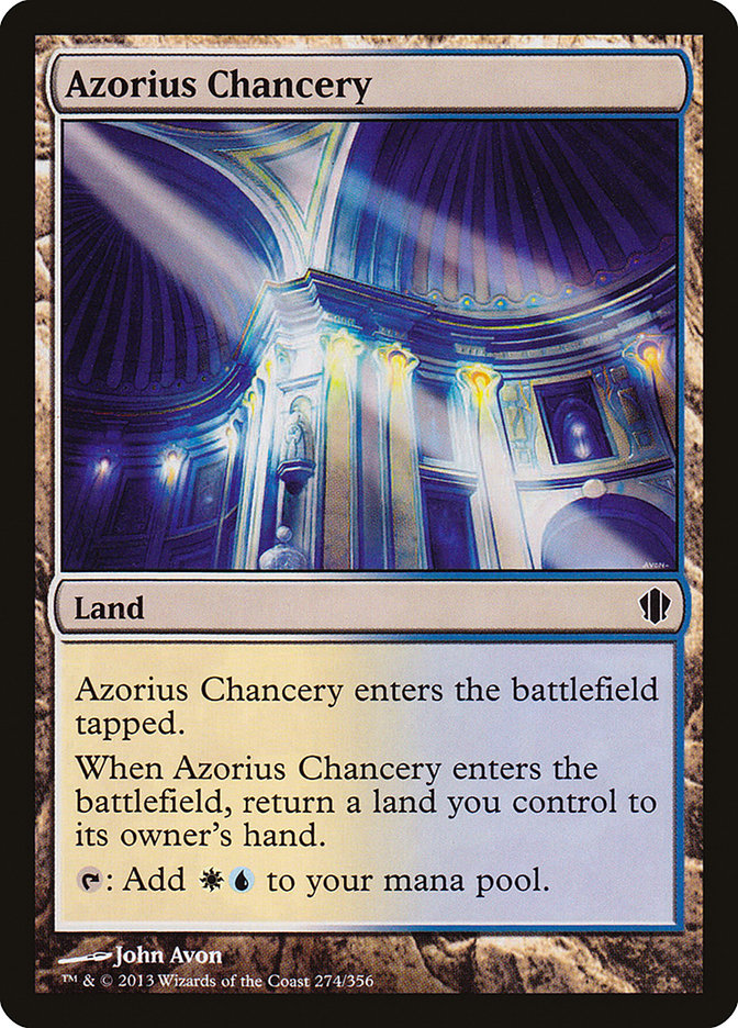 Azorius Chancery [Commander 2013] | Gamer Loot