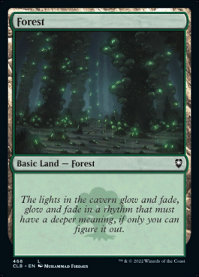 Forest (468) [Commander Legends: Battle for Baldur's Gate] | Gamer Loot