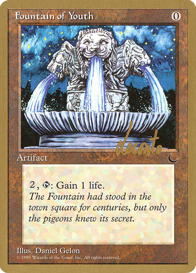 Fountain of Youth (Michael Loconto) [Pro Tour Collector Set] | Gamer Loot