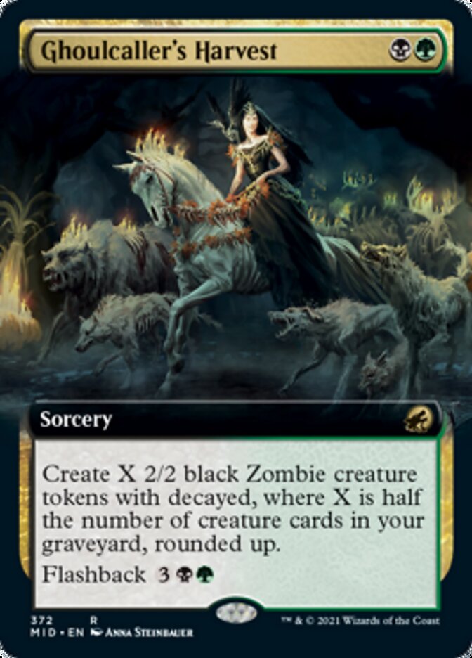 Ghoulcaller's Harvest (Extended) [Innistrad: Midnight Hunt] | Gamer Loot