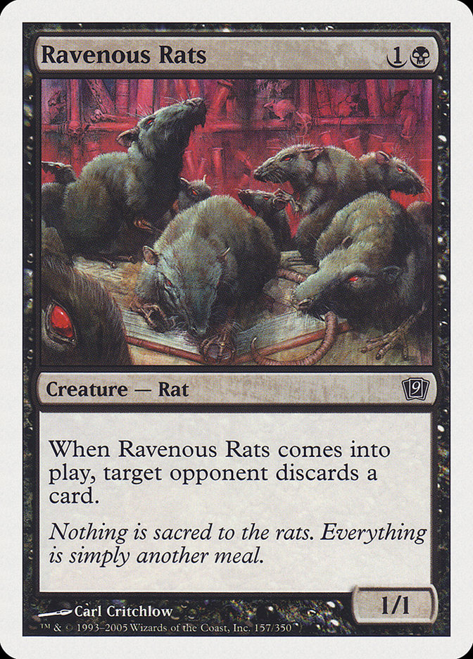 Ravenous Rats [Ninth Edition] | Gamer Loot