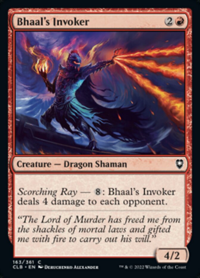 Bhaal's Invoker [Commander Legends: Battle for Baldur's Gate] | Gamer Loot