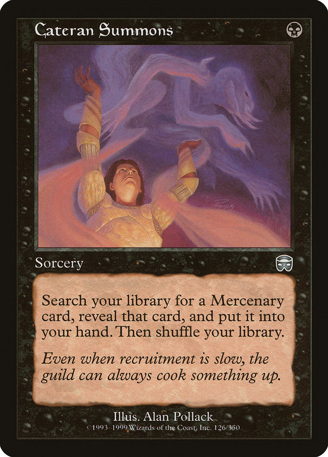 Cateran Summons [Mercadian Masques] | Gamer Loot