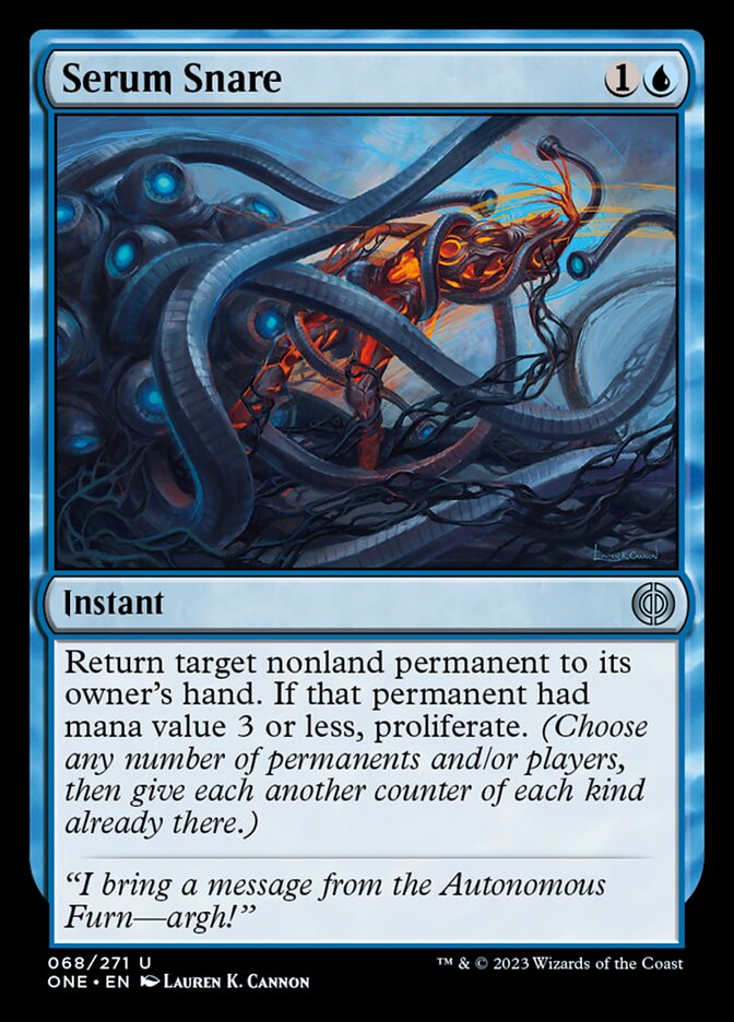 Serum Snare [Phyrexia: All Will Be One] | Gamer Loot
