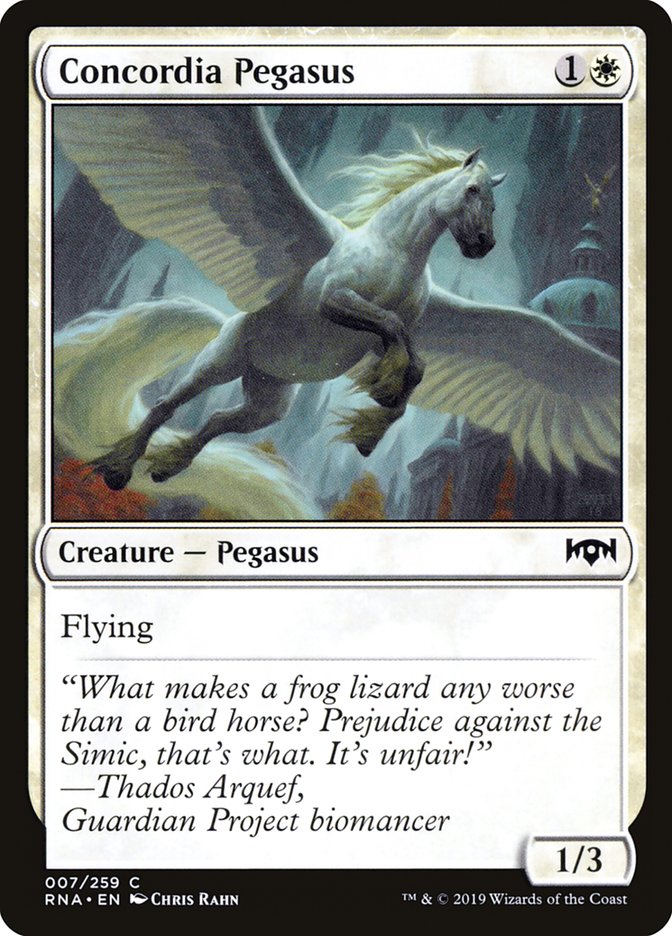 Concordia Pegasus [Ravnica Allegiance] | Gamer Loot