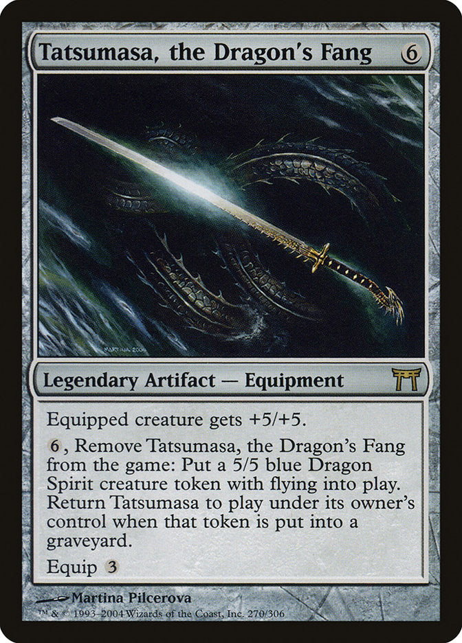 Tatsumasa, the Dragon's Fang [Champions of Kamigawa] | Gamer Loot