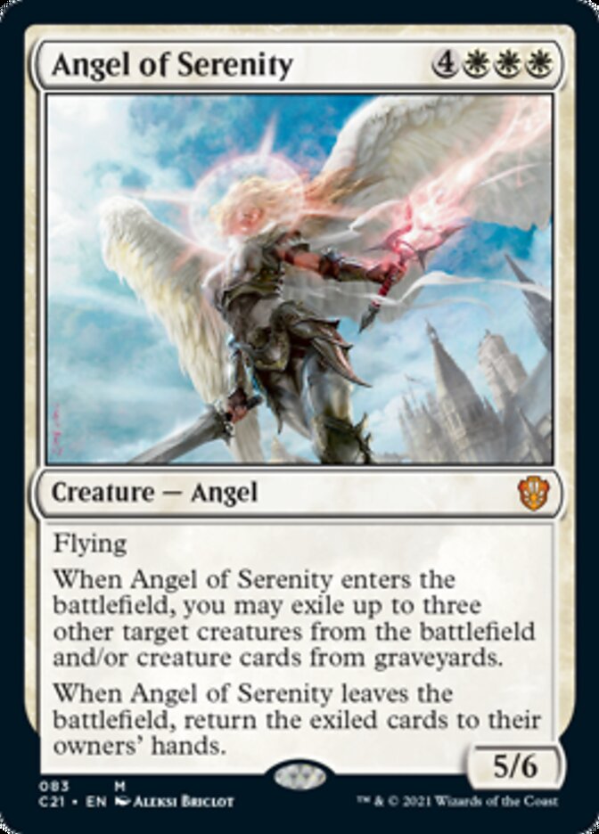 Angel of Serenity [Commander 2021] | Gamer Loot