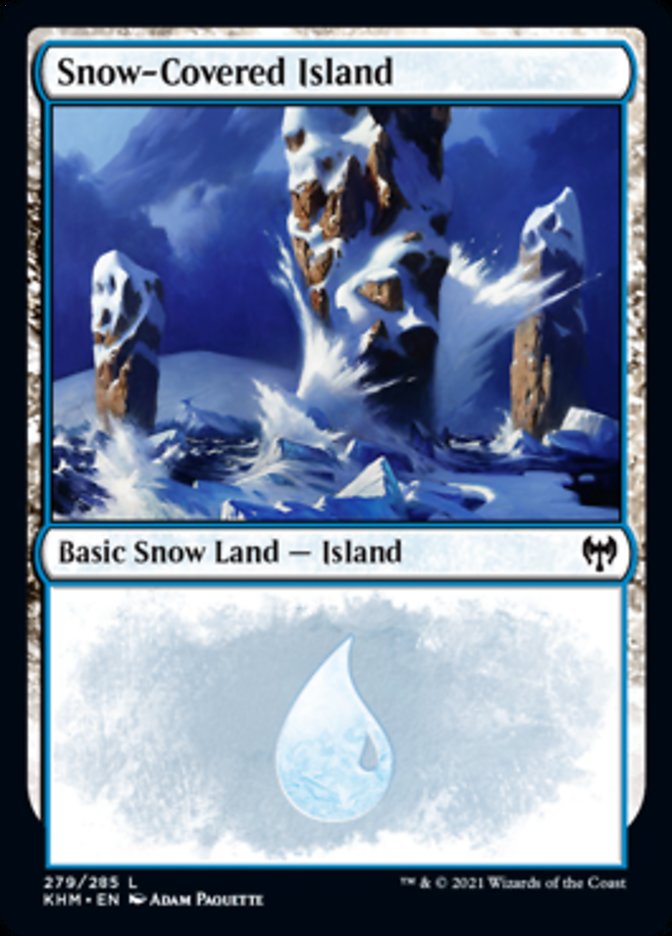 Snow-Covered Island (279) [Kaldheim] | Gamer Loot
