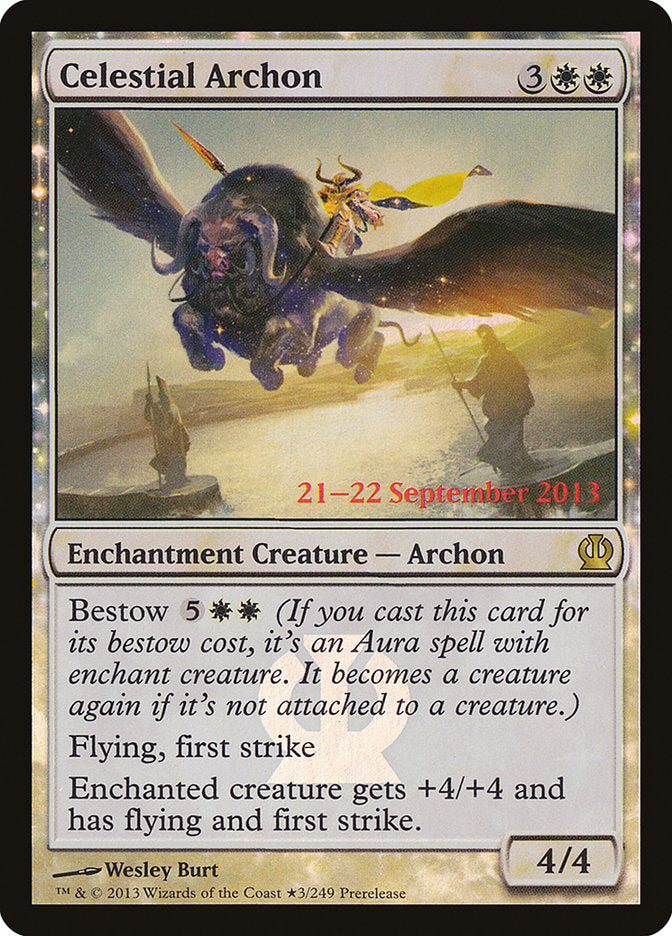 Celestial Archon  [Theros Prerelease Promos] | Gamer Loot