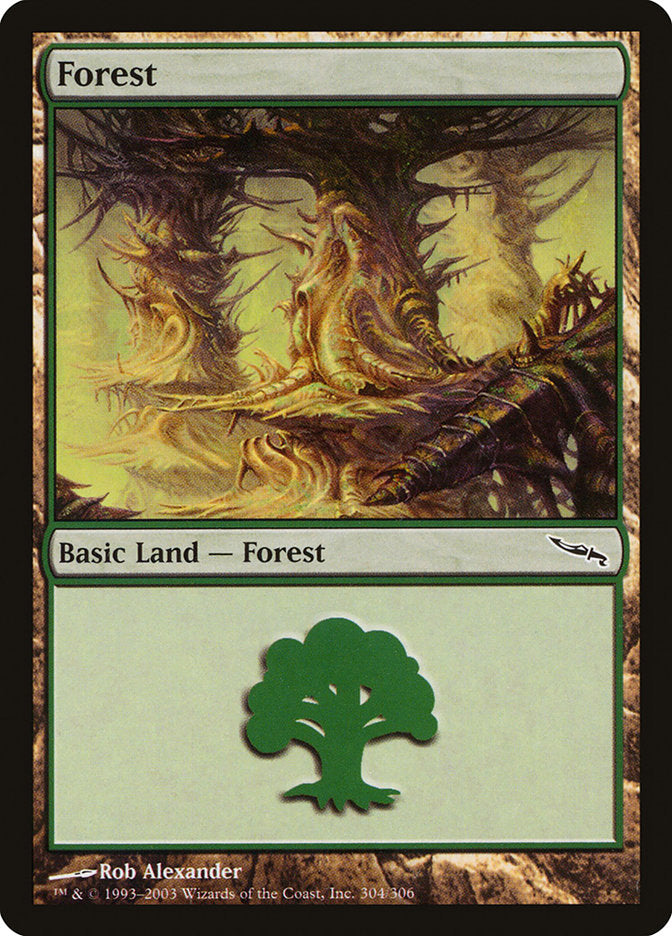 Forest (304) [Mirrodin] | Gamer Loot