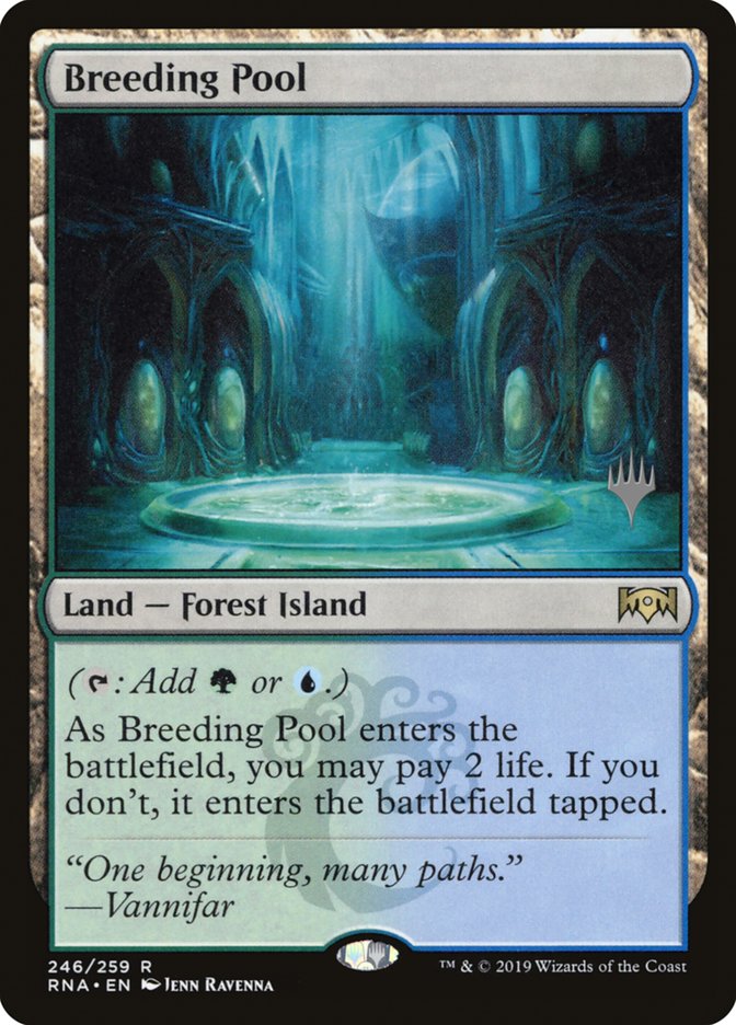 Breeding Pool (Promo Pack) [Ravnica Allegiance Promos] | Gamer Loot