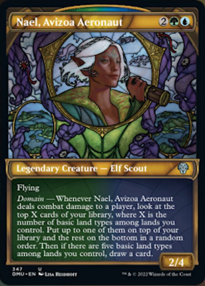 Nael, Avizoa Aeronaut (Showcase Textured) [Dominaria United] | Gamer Loot