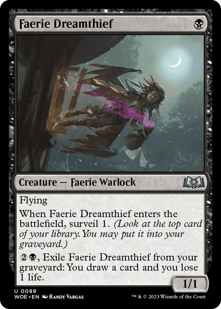 Faerie Dreamthief [Wilds of Eldraine] | Gamer Loot