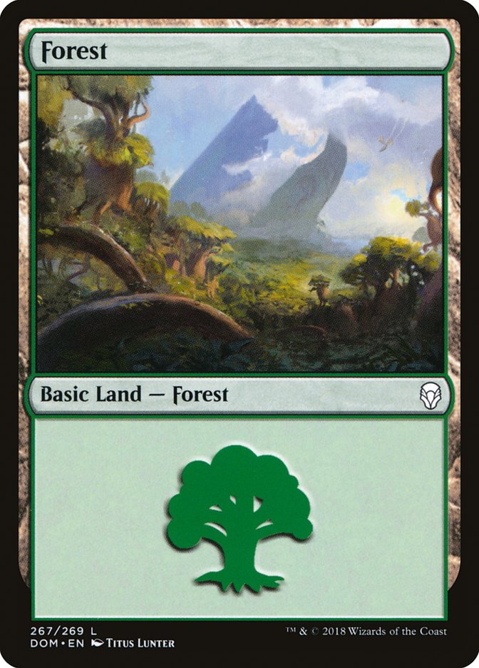 Forest (267) [Dominaria] | Gamer Loot