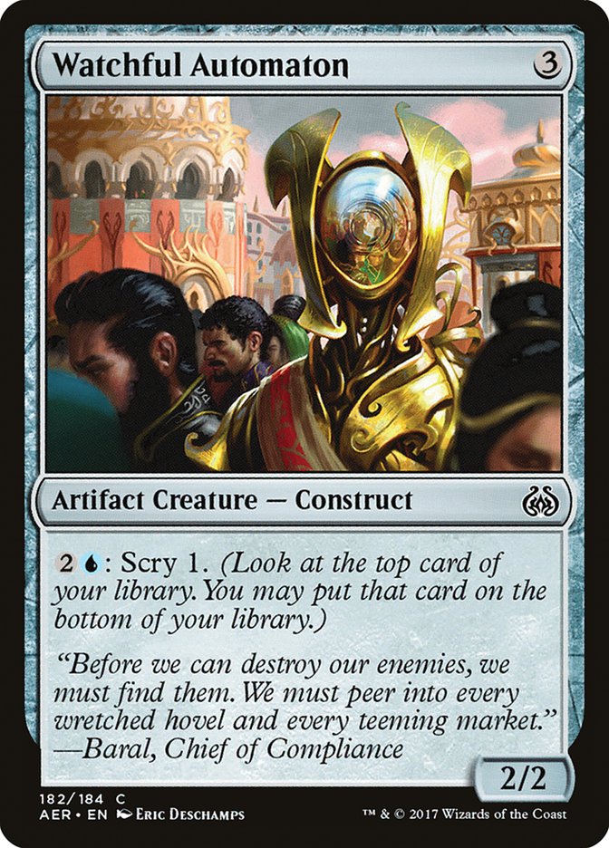 Watchful Automaton [Aether Revolt] | Gamer Loot