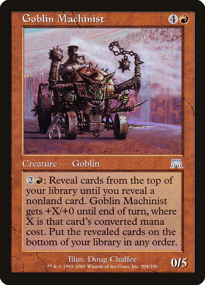 Goblin Machinist [Onslaught] | Gamer Loot