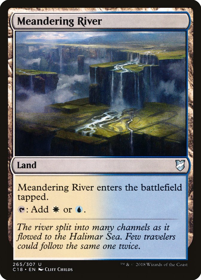 Meandering River [Commander 2018] | Gamer Loot
