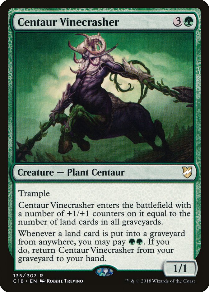 Centaur Vinecrasher [Commander 2018] | Gamer Loot