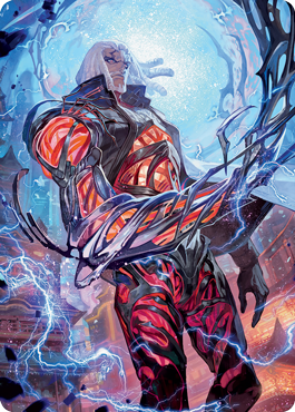 Tezzeret, Betrayer of Flesh Art Card [Kamigawa: Neon Dynasty Art Series] | Gamer Loot