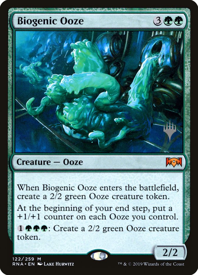 Biogenic Ooze (Promo Pack) [Ravnica Allegiance Promos] | Gamer Loot