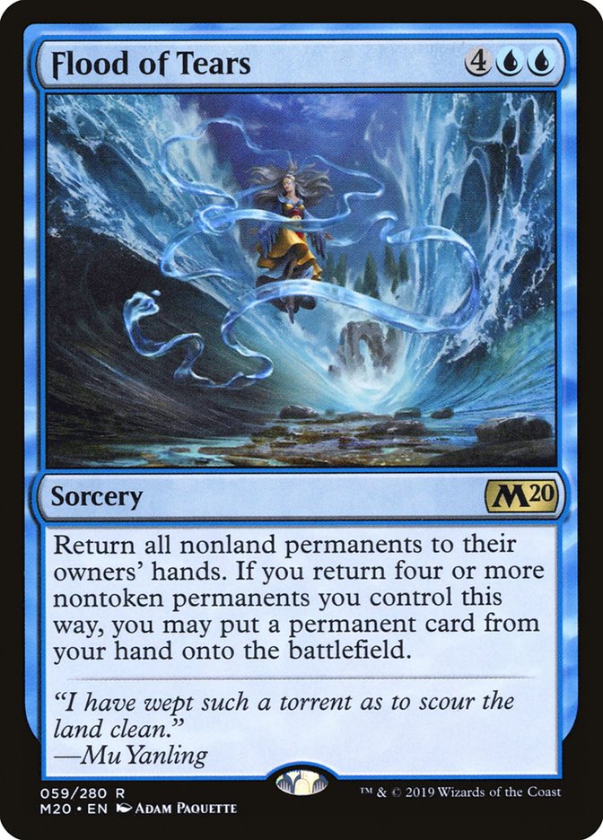 Flood of Tears [Core Set 2020] | Gamer Loot