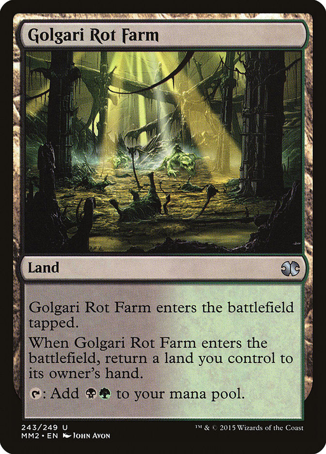 Golgari Rot Farm [Modern Masters 2015] | Gamer Loot