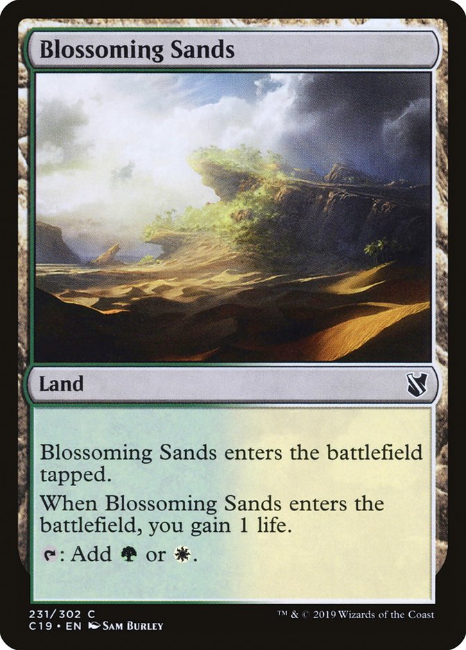 Blossoming Sands [Commander 2019] | Gamer Loot