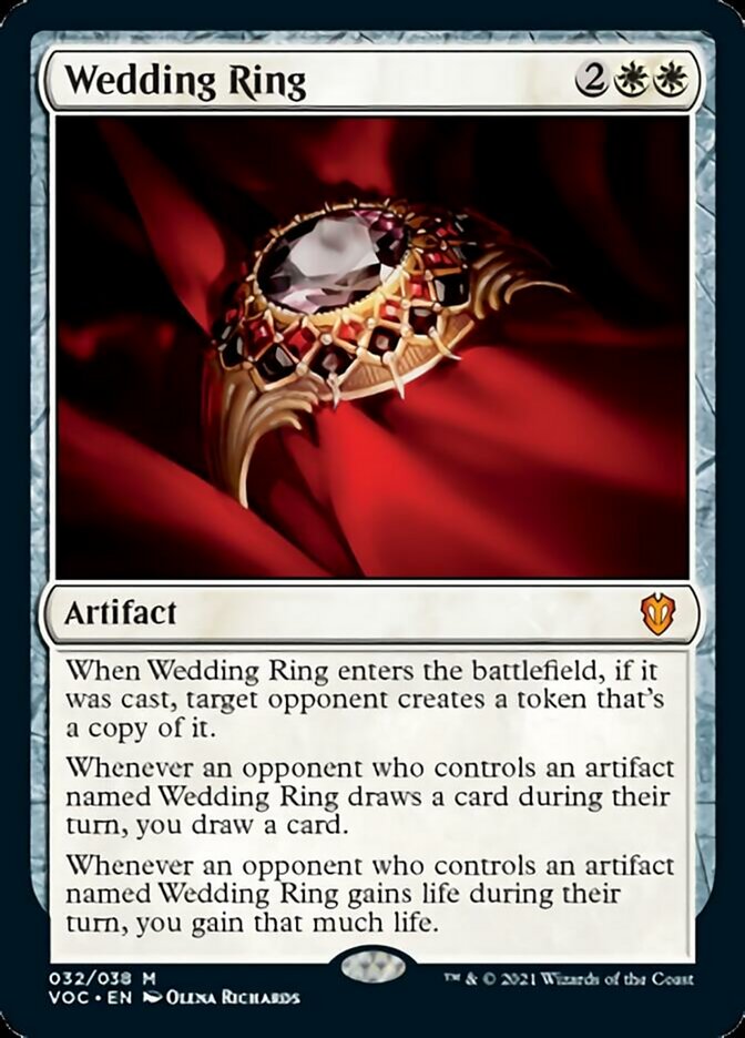 Wedding Ring [Innistrad: Crimson Vow Commander] | Gamer Loot