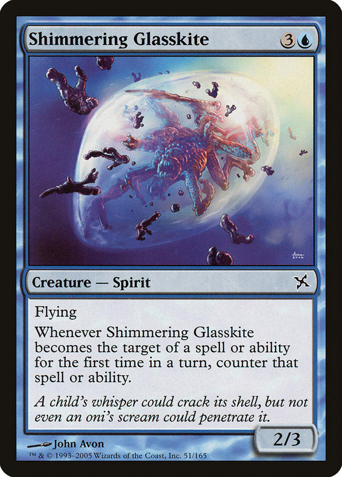 Shimmering Glasskite [Betrayers of Kamigawa] | Gamer Loot