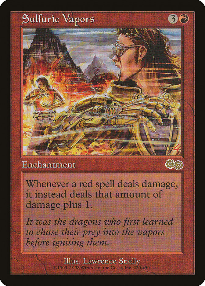 Sulfuric Vapors [Urza's Saga] | Gamer Loot
