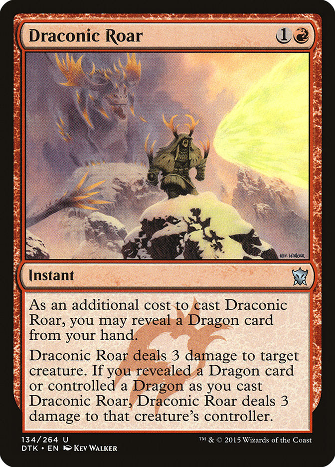 Draconic Roar [Dragons of Tarkir] | Gamer Loot