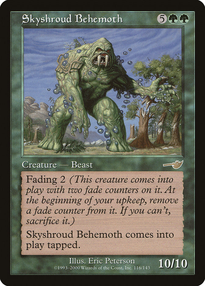 Skyshroud Behemoth [Nemesis] | Gamer Loot