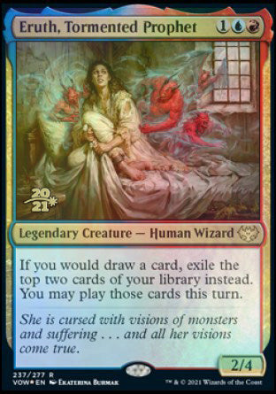 Eruth, Tormented Prophet [Innistrad: Crimson Vow Prerelease Promos] | Gamer Loot