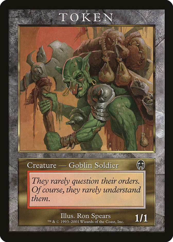 Goblin Soldier [Magic Player Rewards 2001] | Gamer Loot