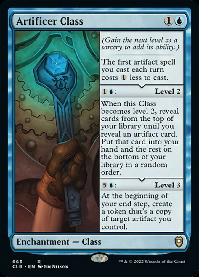 Artificer Class [Commander Legends: Battle for Baldur's Gate] | Gamer Loot