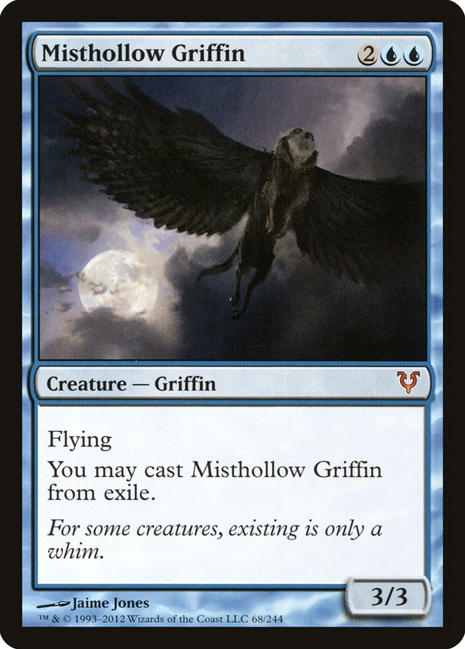 Misthollow Griffin [Avacyn Restored] | Gamer Loot