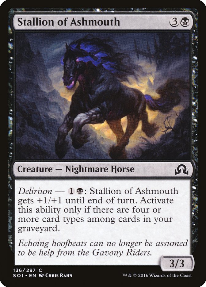 Stallion of Ashmouth [Shadows over Innistrad] | Gamer Loot