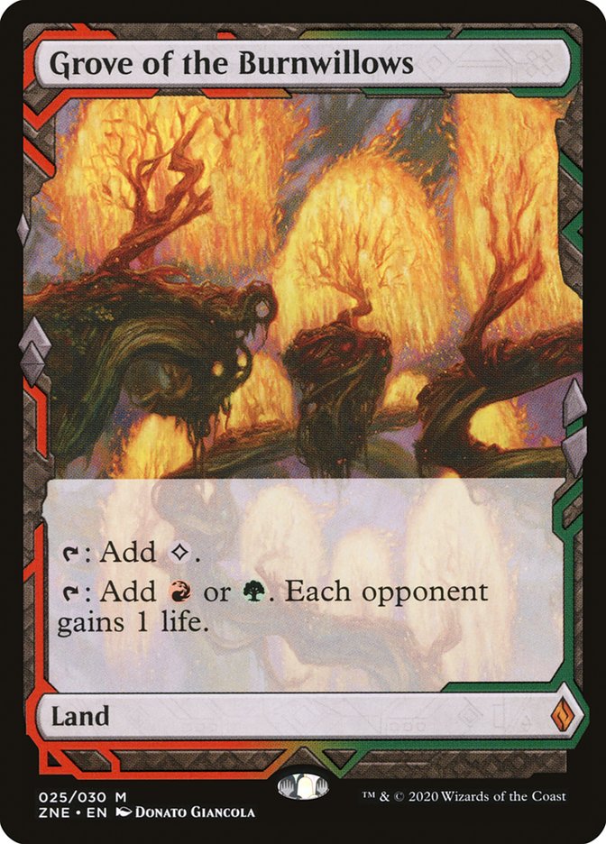 Grove of the Burnwillows (Expeditions) [Zendikar Rising Expeditions] | Gamer Loot